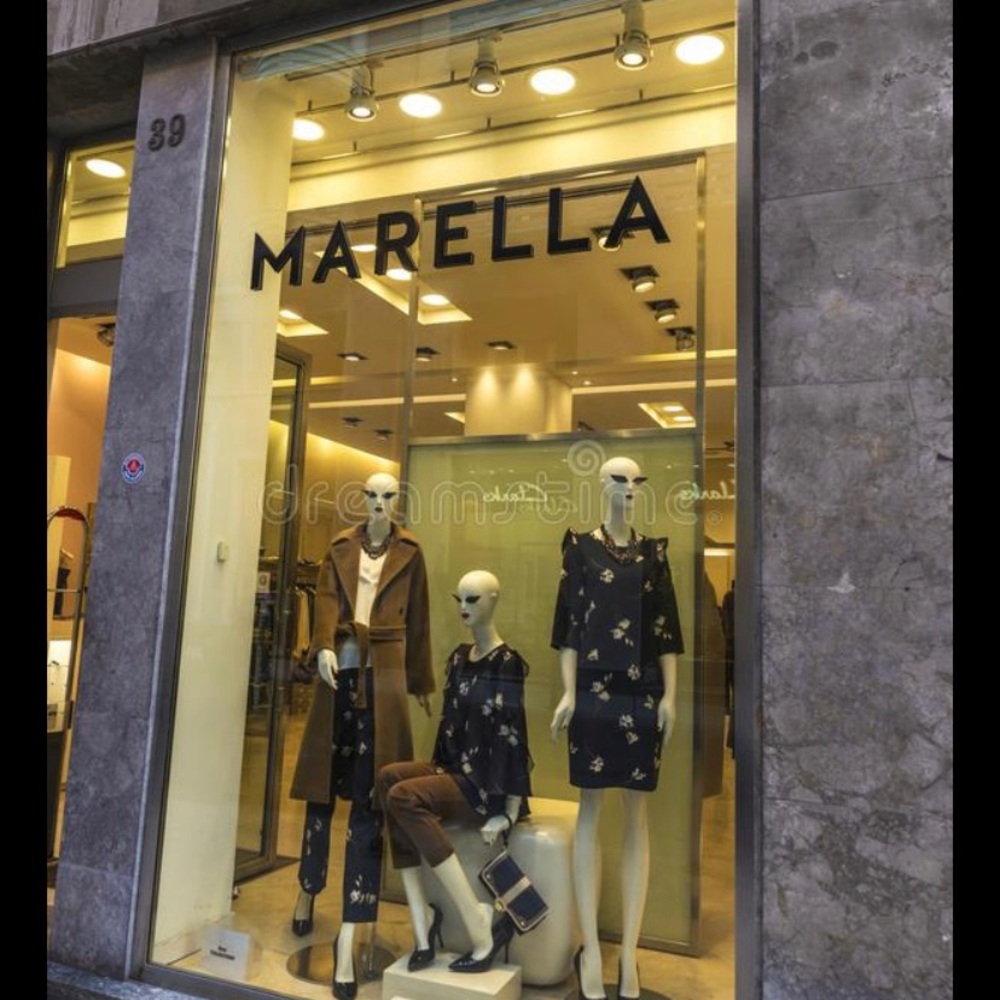 MARELLA Emerald Green Fuzzy Crewneck Sweater - Picture 5 of 12